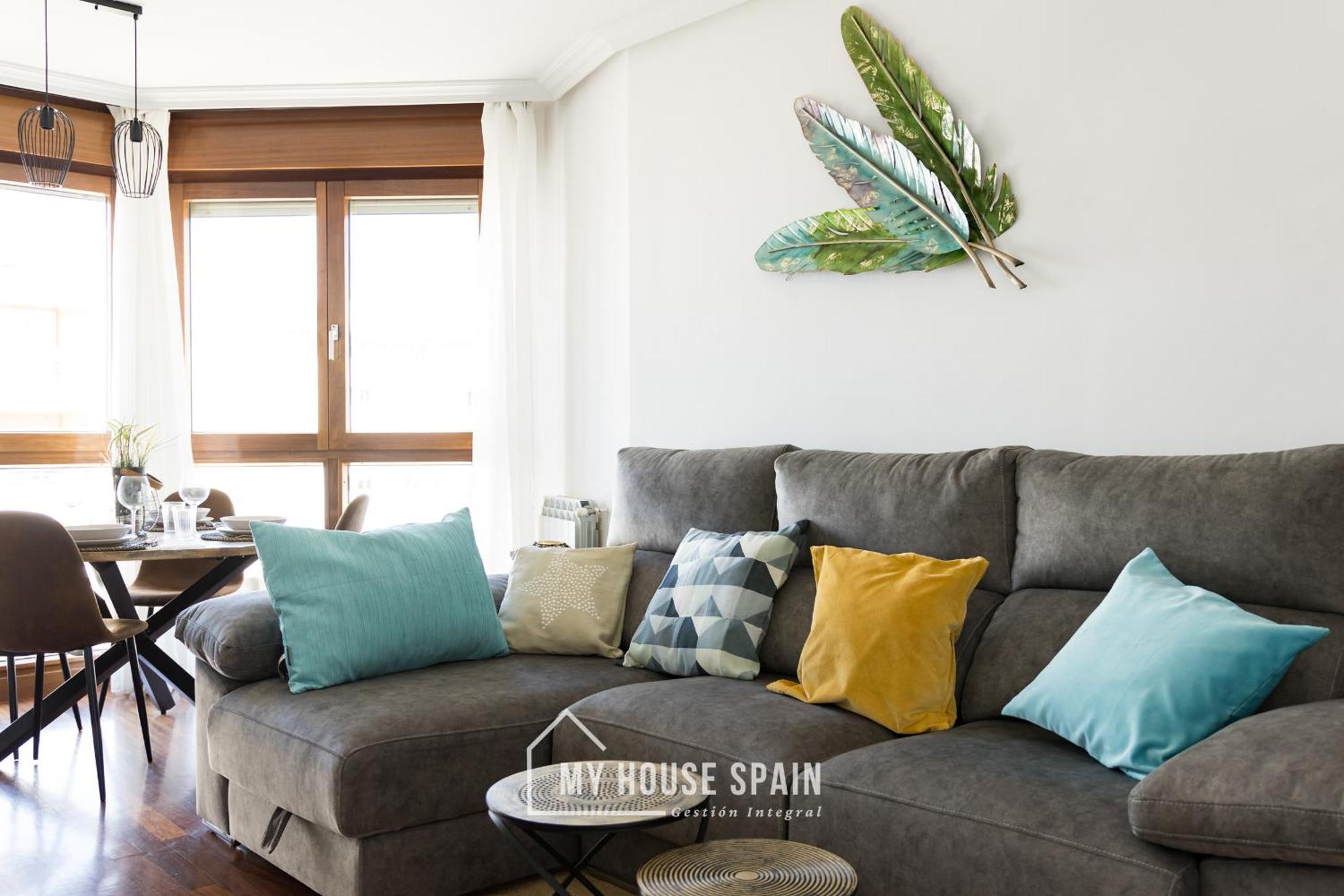 Myhousespain - Playa De Poniente, Con Vistas Al Mar Y Parking Gratuito خيخون المظهر الخارجي الصورة