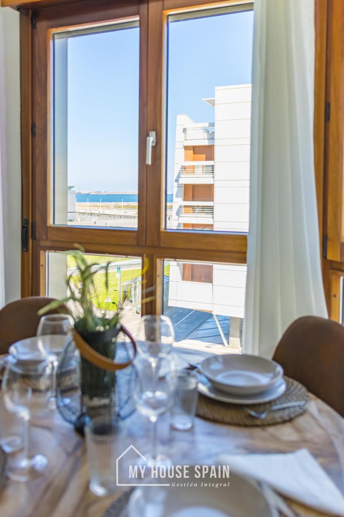 Myhousespain - Playa De Poniente, Con Vistas Al Mar Y Parking Gratuito خيخون المظهر الخارجي الصورة